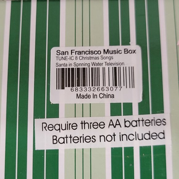 The San Francisco Music Box Santa in Spinning Water Television - 8 Songs - Picture 4 of 8